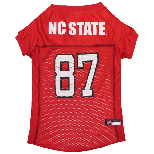 Pets First NC State Wolfpack Football Mesh Pet Jersey