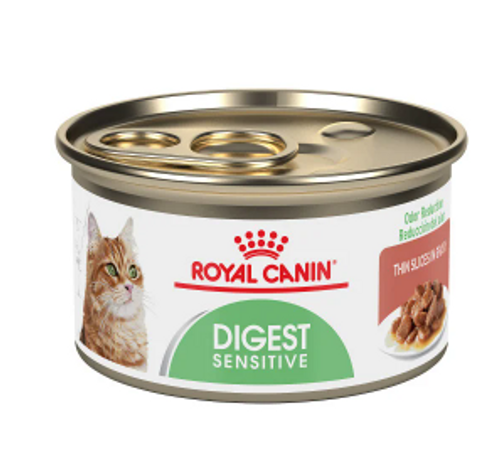 Royal Canin Digest Sensitive Thin Slices in Gravy Canned Cat Food 12 ct