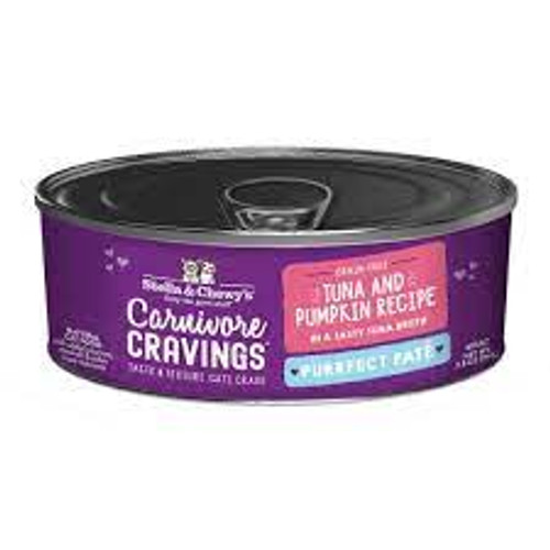 Stella & Chewy's Carnivore Cravings Purrfect Pate Tuna & Pumpkin Recipe Canned Cat Food