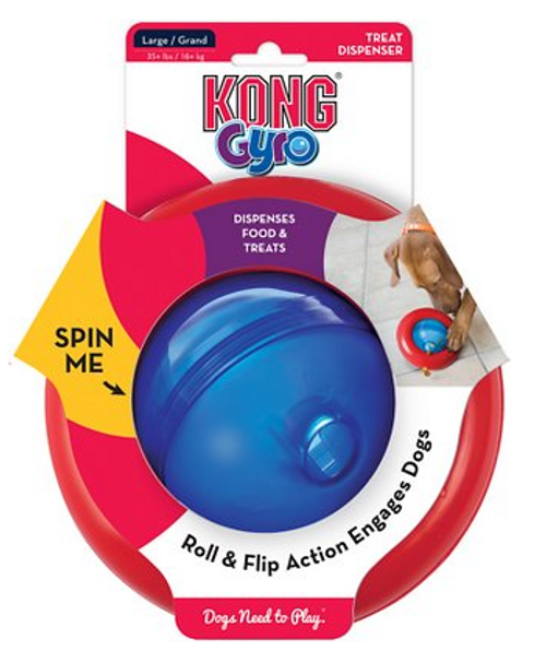 Kong Gyro Spinning Dog Toy L