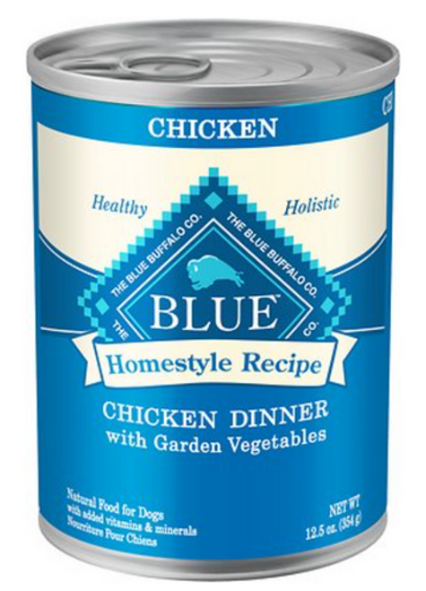Blue Buffalo Homestyle Recipe Chicken Dinner With Garden Vegetables Canned Dog Food