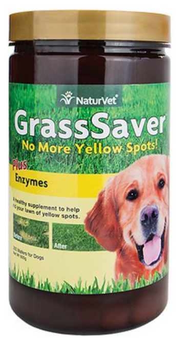 Naturvet GrassSaver Wafers for Dogs 300 ct