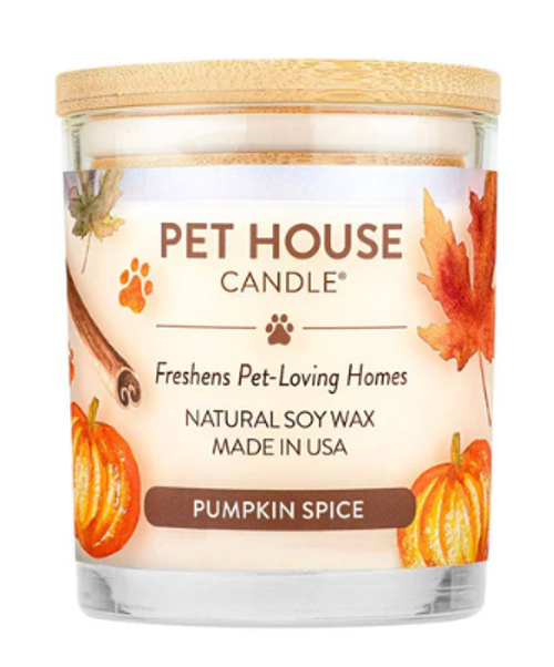 Pet House Pumpkin Spice Candle 9 oz