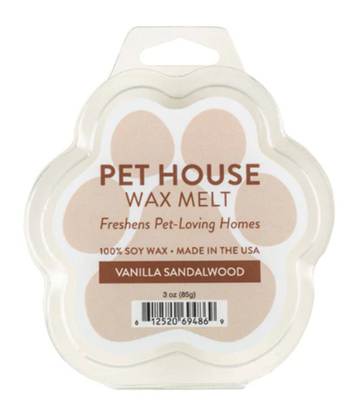 Pet House Vanilla Sandalwood Wax Melt 3 oz