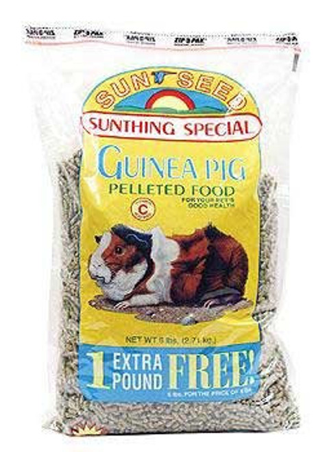 Sunseed Guinea Pig Pelleted Food 6 lb