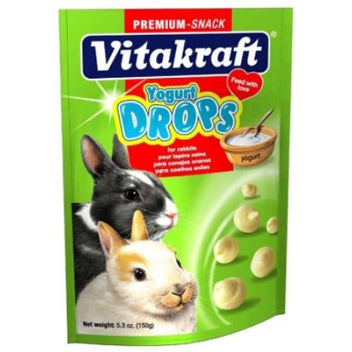 Vitakraft Drops With Yogurt Flavor Rabbit Treats 5.3 oz