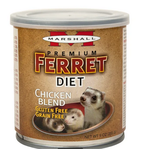 Marshall Canned Chicken Blend Ferret Diet Topper 9 oz