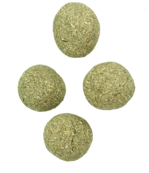 A&E Nibbles Round Hay Chew Bites for Small Animals, 4 pk 