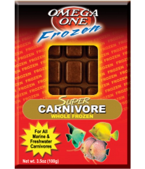 Omega One Frozen Super Carnivore Cube Pack 3.5 oz