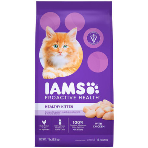 Iams Proactive Health Healthy Kitten Dry Cat Food 7 lb