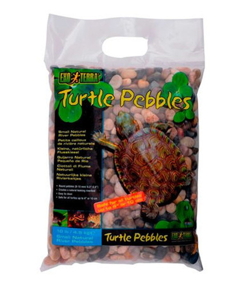 Exo Terra Turtle River Pebbles, Small 10 lb