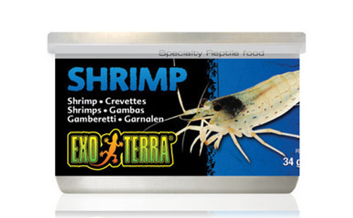 Exo Terra Canned Shrimp Reptile Food 1.2 oz