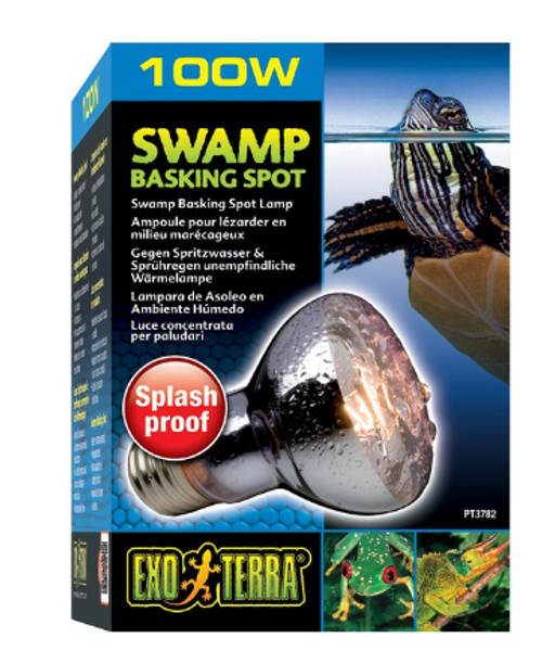 Exo Terra Splash-Proof Swamp Basking Reptile Spot Lamp