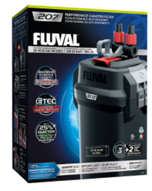 Fluval 207 Performance Canister Filter 45 gal