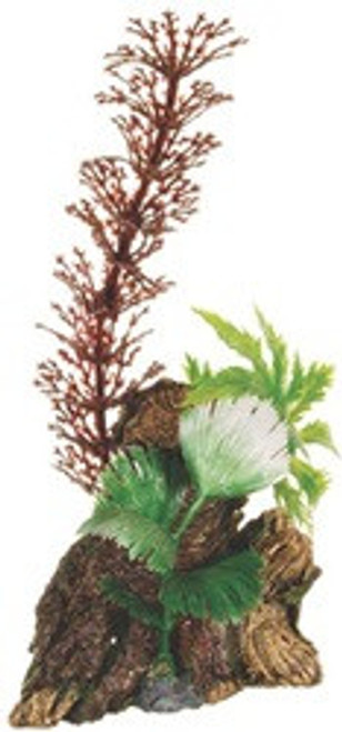 Marina Deco-Wood with Plant Aquarium Ornament S