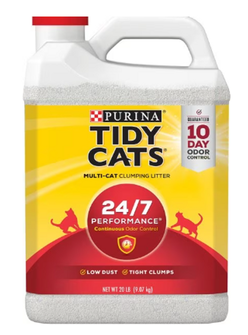 Tidy Cats 24/7 Performance Scented Clumping Clay Cat Litter 20 lb