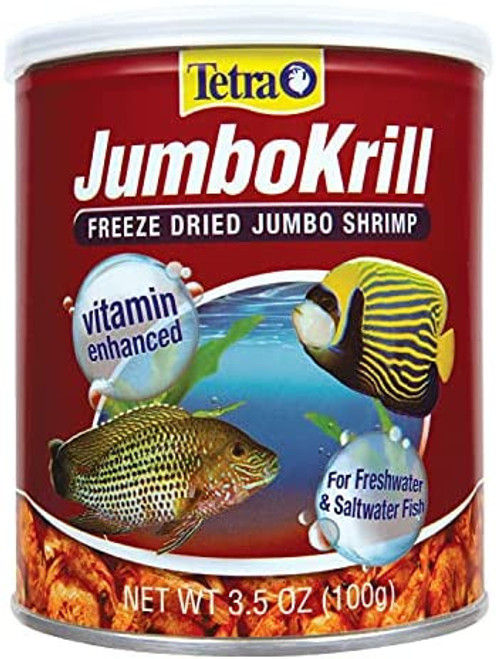 Tetra Jumbo krill Freeze-Dried Jumbo Shrimp 3.5 oz