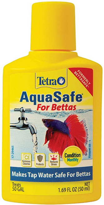 Tetra Aquasafe Betta Fish Water Conditioner 1.69 fl oz
