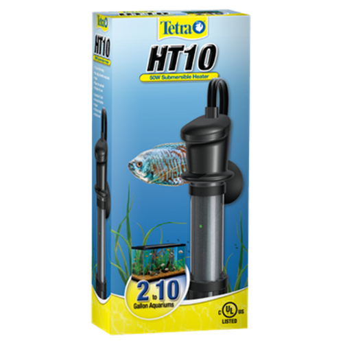Tetra HT10 Submersible Aquarium Heater & Thermostat 50 watt