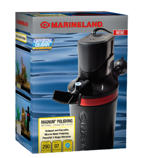 Marineland Magnum Polishing Internal Canister Aquarium Filter 