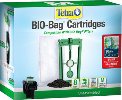 Tetra Whisper Bio-Bag Cartridge with Stay Clean Technology, Medium Size