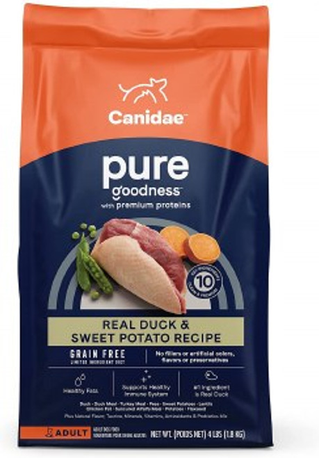 Canidae PURE Grain-Free Duck & Sweet Potato Dry Dog Food