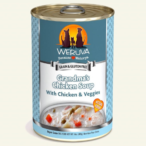 Weruva Grandma's Chicken Soup with Chicken & Veggies Canned Dog Food