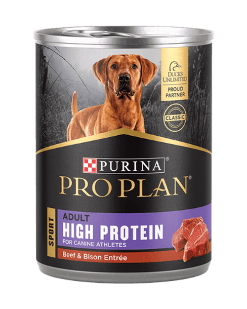 Purina Pro Plan Sport High Protein Beef & Bison Wet Dog Food