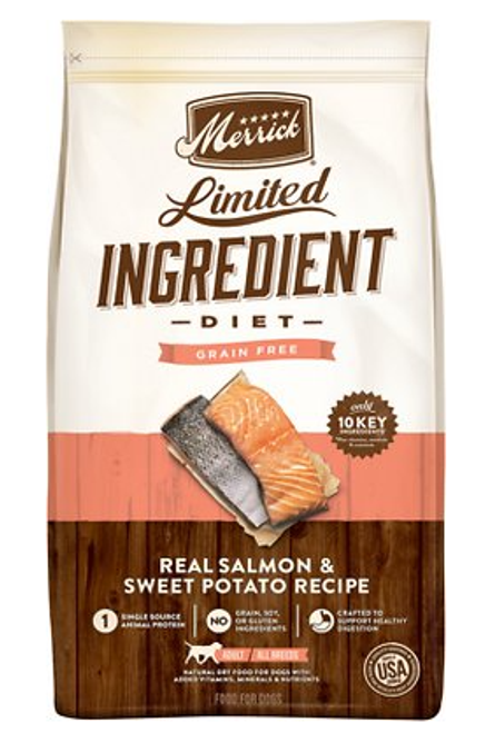 Merrick Limited Ingredient Diet Grain-Free Real Salmon Recipe Dry Dog Food