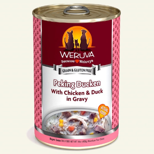 Weruva Peking Ducken with Chicken & Duck in Gravy Canned Dog Food