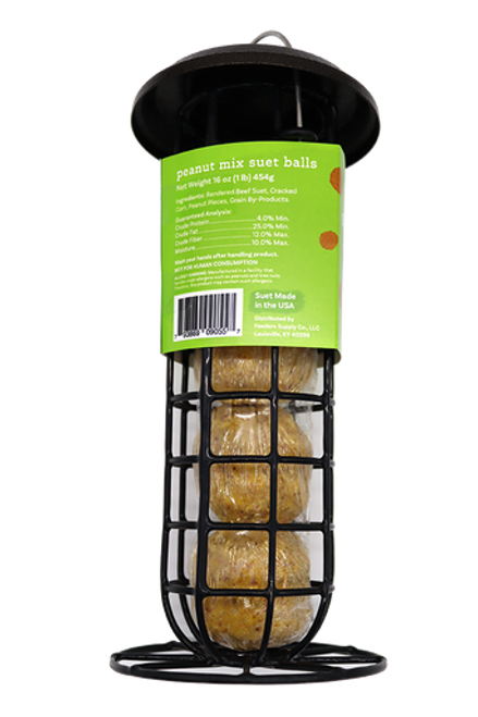 Pure Flight Suet Ball Combo Pack with Feeder 