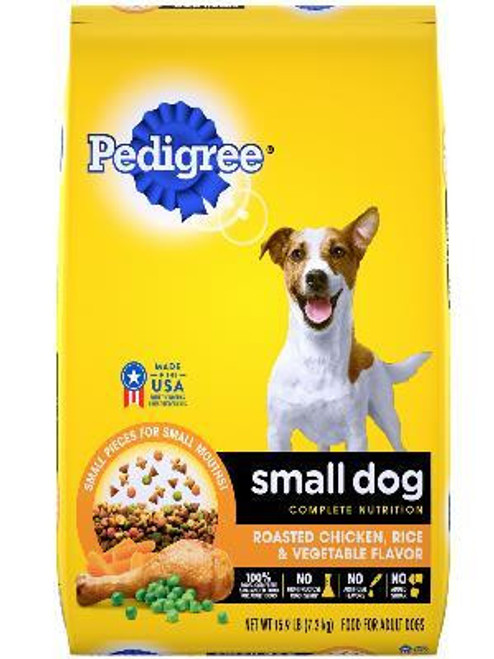 Pedigree Complete Nutrition Roasted Chicken, Rice & Vegetable Flavor Small Breed Adult Dry Dog Food