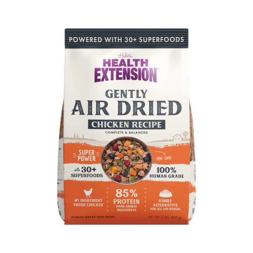 Health Extension Gently Air Dried Chicken Recipe Dog Food 2 lb