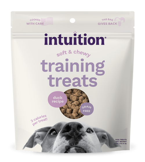 Intuition Duck Recipe Grain-Free Soft & Chewy Training Treats for Dogs