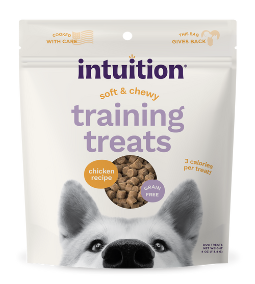 Intuition Chicken Recipe Grain-Free Soft & Chewy Training Treats for Dogs