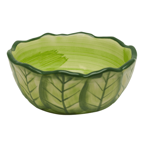 Kaytee Vege-T-Bowl Cabbage Shaped Bowl For Small Animals 6 in