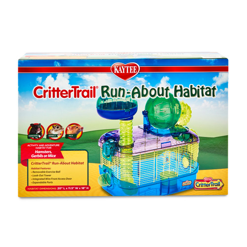 Kaytee Crittertrail Z Run-About Hamster & Gerbil Cage 