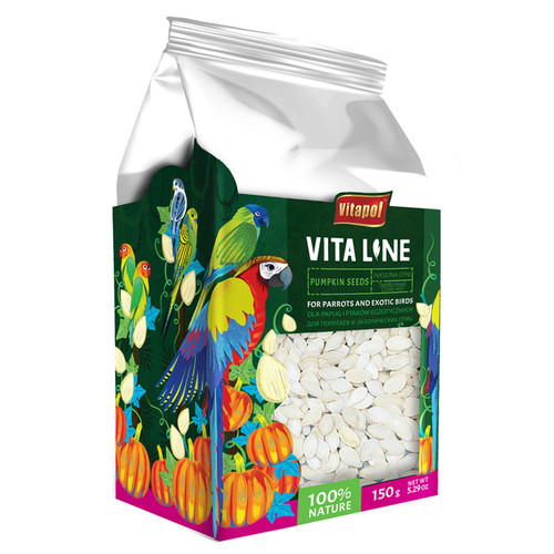 A&E Vitapol Vitaline Pumpkin Seeds for Parrots & Exotic Birds 150 gm