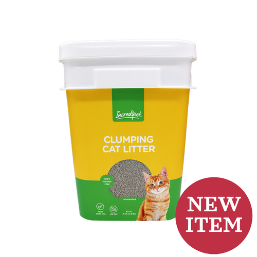 Incredipet Clumping Cat Litter Pail 35 lb