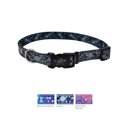 Coastal Pet Products Lazer Brite Patterned Dog Collar