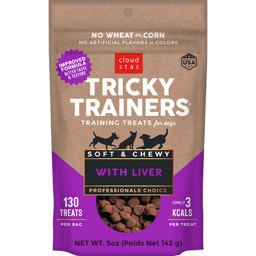 Cloud Star Tricky Trainers Soft & Chewy with Liver Training Treats for Dogs