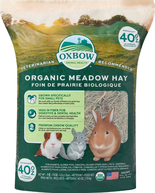 Oxbow Animal Health Organic Meadow Hay