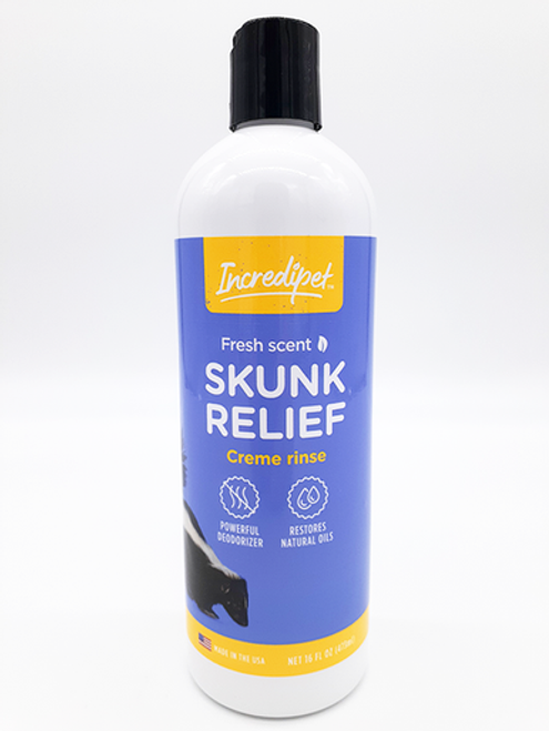 Incredipet Skunk Relief Creme Rinse 16 oz
