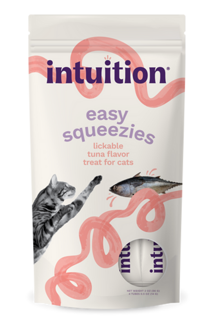 Intuition Easy Squeezies Tuna Recipe Lickable Cat Treats 4 pk