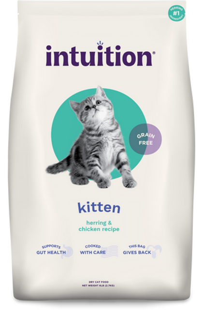 Intuition Grain-Free Herring & Chicken Recipe Dry Kitten Food 6 lb