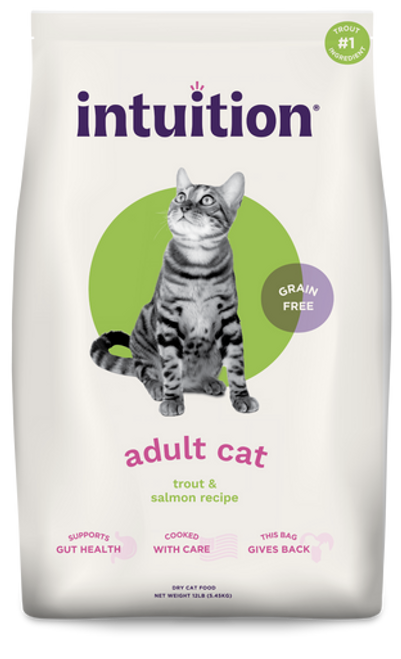 Intuition Grain-Free Trout & Salmon Recipe Adult Dry Cat Food