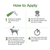 Vetality Naturals Flea & Tick Topicals for Dogs, Kills & Repels Fleas, Ticks & Mosquitoes- 3 pack