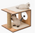 Vesper V-Stool Walnut Cat Furniture 