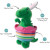 Pet Fringe Studio Easter Just Hatched Rex Plush Dog Toy 13 in