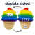 Huxley & Kent Fro-Yo Pride Cone Plush Dog Toy 6.5 in